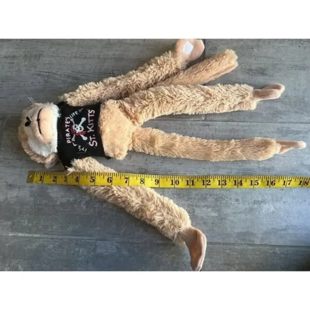 St. Kitts Plush Stuffed Toy Hanging Monkey 18